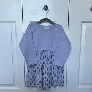Zara Combination Tulip Lavender Dress Size 4-5T